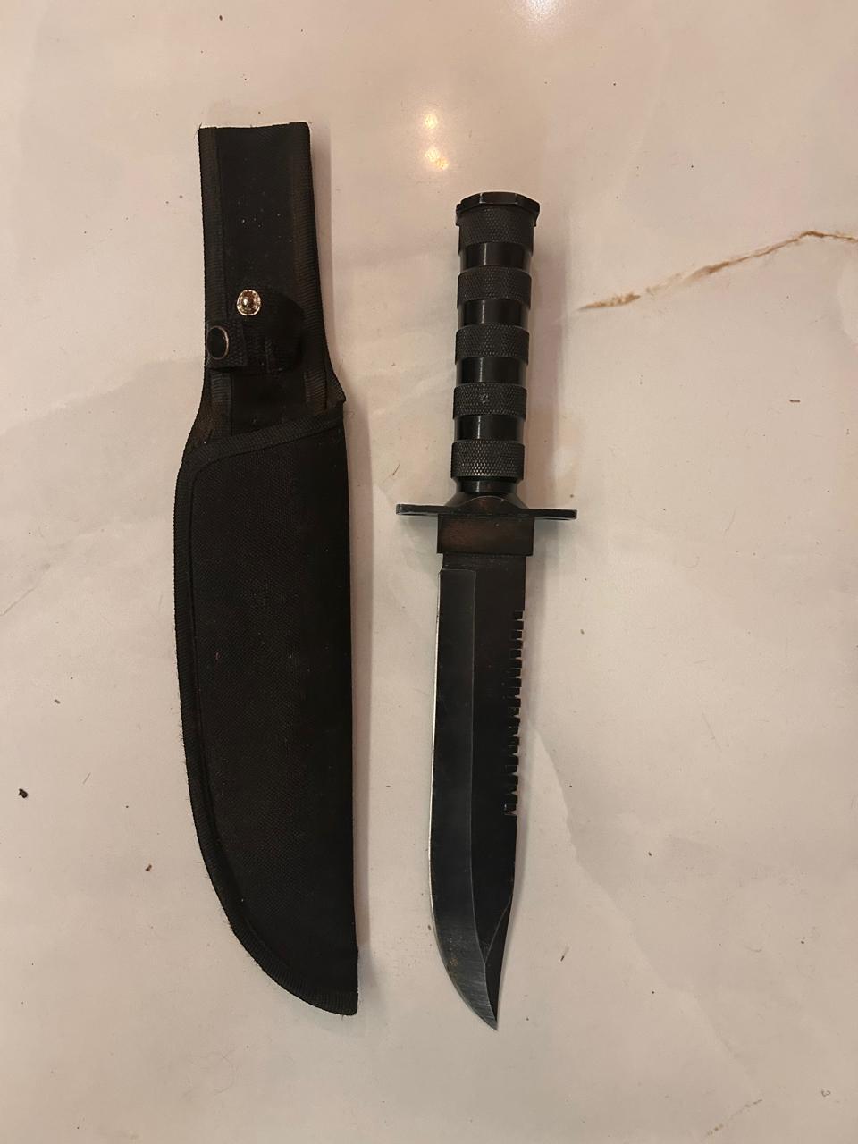 Faca de Sobrevivência e Pesca Kala Hunter 35,5cm