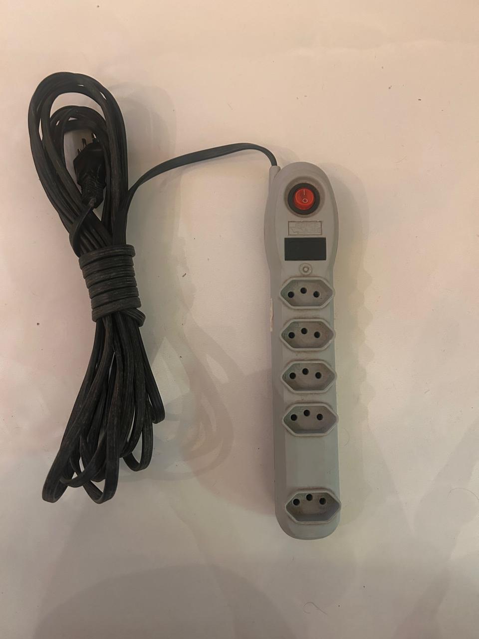 Filtro De Linha Extensão Elétrica Com Chave Disjuntora