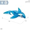 Boia Inflável Baleia PVC Resistente com Alças (Aprox. 169cm) - Imagem 2